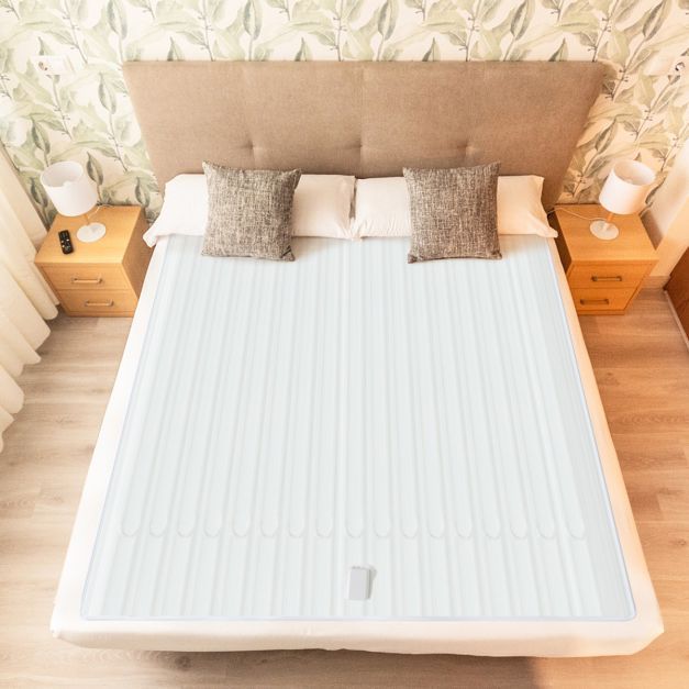 160 x 140 cm Wärmeunterbett, Heizdecke mit 2 Unabhängigen Temperaturzonen Maschinenwaschbar