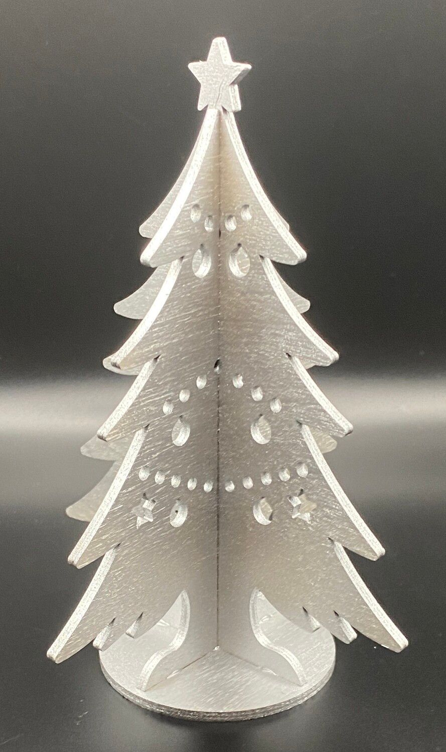 Weihnachtsdeko Baum aus Holz ca. 17 cm