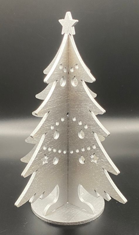 Weihnachtsdeko Baum aus Holz ca. 17 cm