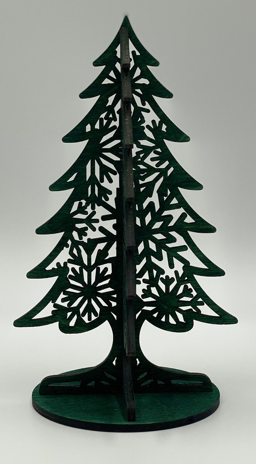Deko Weihnachtsbaum aus Holz ca. 16 cm