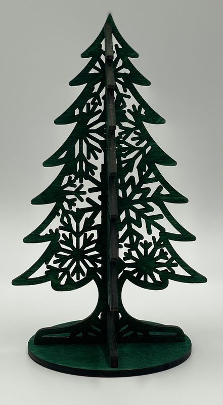 Deko Weihnachtsbaum aus Holz ca. 16 cm