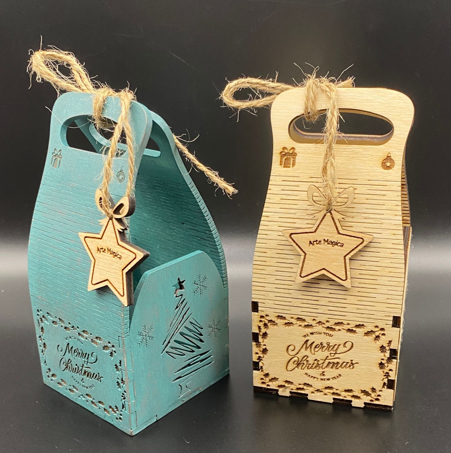kleine Weihnachts-Geschenktüte