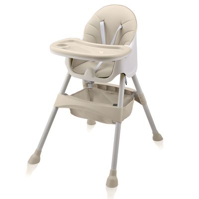 2in1 Design Kinderhochstuhl - Oscar in Beige