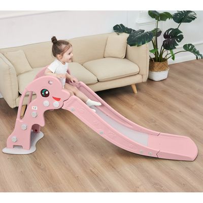 Kinderrutsche / Rutsche - Delfin in Rosa