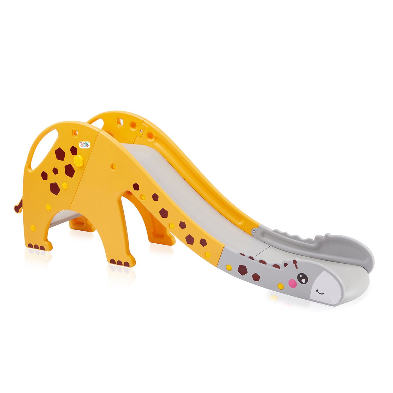 Rutsche / Kinderrutsche - Giraffe in Gelb