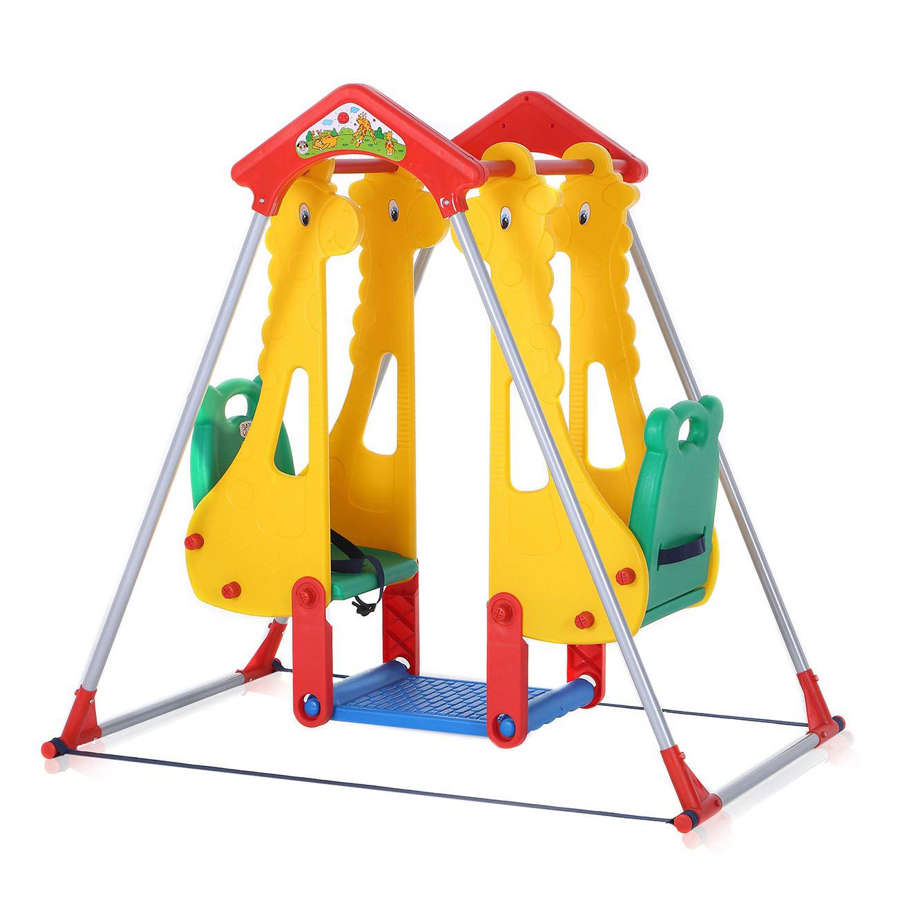 Spielplatzschaukel / Doppelschaukel für Indoor Outdoor - Zoo