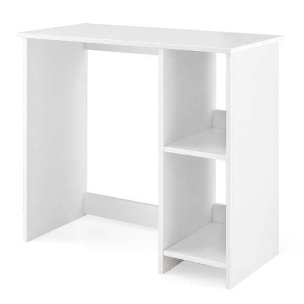 Kleiner Schreibtisch Computertisch Bürotisch PC-Tisch 80 x 40 x 74 cm Weiss