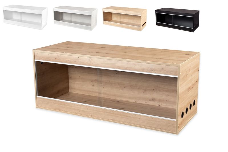 Premium-Holz-Terrarium 150x60x60  cm incl. Glas-HT1715662PTSchiebescheiben