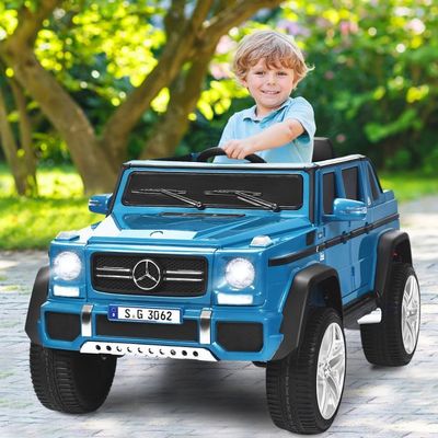 Kinder Elektroauto mit Fernbedienung Lizenzierter Mercedes-Benz Maybach Batteriebetriebener Jeep