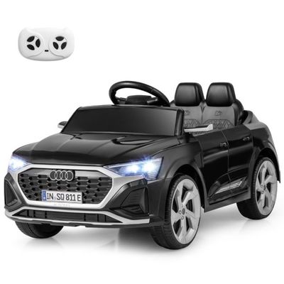 Audi SQ8 Kinderauto 12-V-Elektrofahrzeug mit Fernbedienung Schwarz