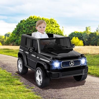 Kinder Mercedes-Benz SUV 12V Elektrofahrzeug schwarz