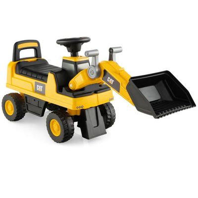 Kinder CAT Bagger mit Stauraum gelb