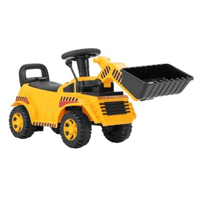 Bagger zum Aufsitzen mit verstellbarer Schaufel &amp; Stauraum unter Sitz Sitzbagger Kinderbagger