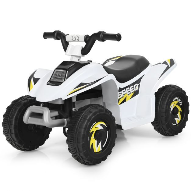 6V Elektro-Quad Mini Quad für Kleinkinder Weiss
