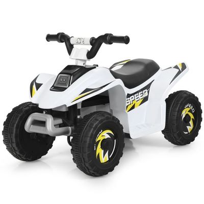 6V Elektro-Quad Mini Quad für Kleinkinder Weiss