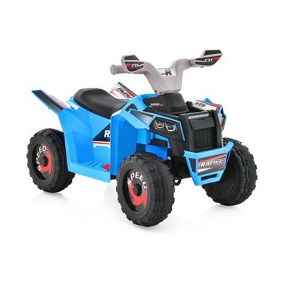 6V Kinder Quad Elektro Kinderquad Mini Elektroquad blau