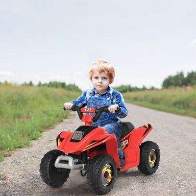 Elektro Kinderquad Kindermotorrad 73 x 40 x 44,5 cm rot