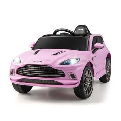 12V Aston Martin DBX elektrisches Kinderauto Rosa