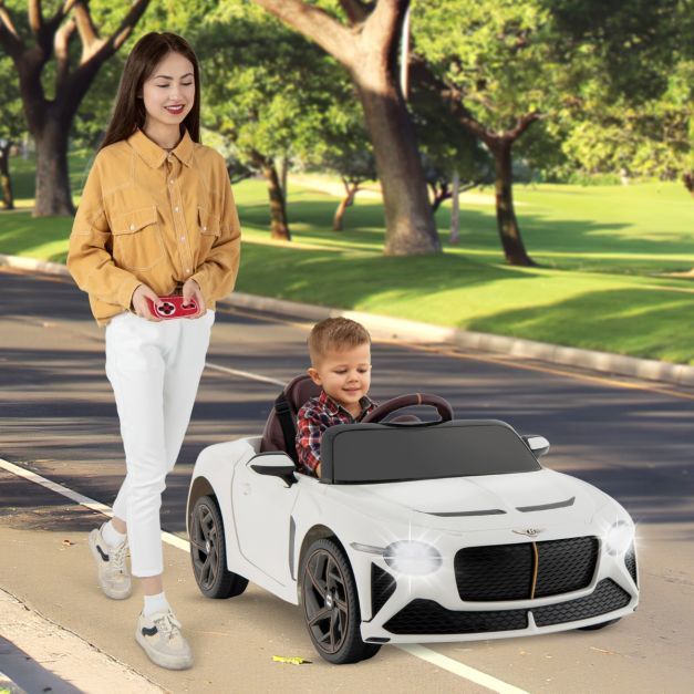Bentley Bacalar Kinderfahrzeug mit Fernbedienung & Scherentüren weiss