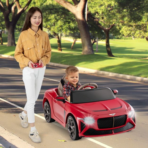 Bentley Bacalar Kinderfahrzeug mit Fernbedienung & Scherentüren rot