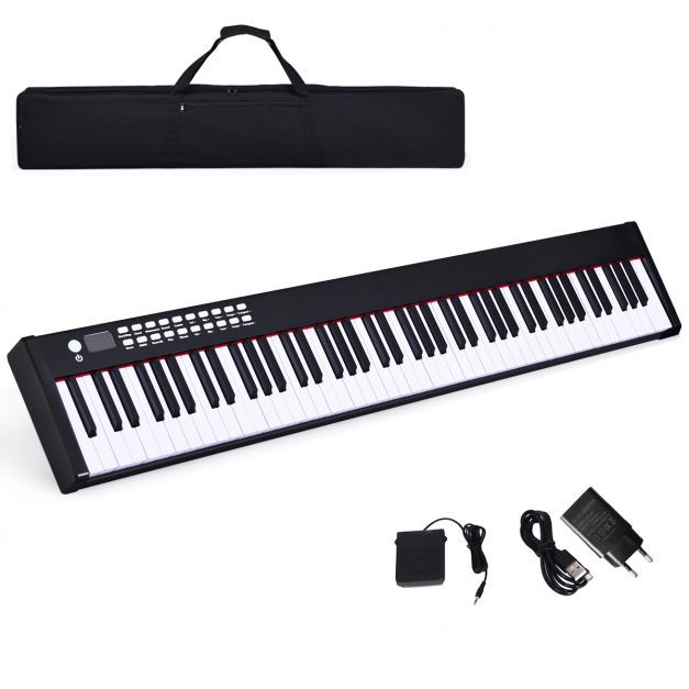 88-tasten Digitales Piano Keyboard elektronisches Klavier Keyboard Tragetasche