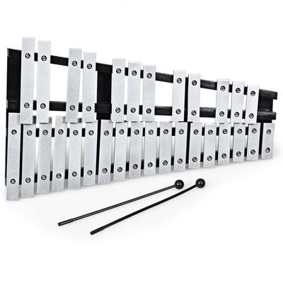 Glockenspiel Xylophon mit Schlägel und Tragetasche 30 Noten