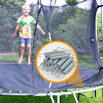 20er Pack Ersatz-Trampolinfedern 14 cm schwere verzinkte Stahlfedern mit T-Haken-Zugwerkzeug
