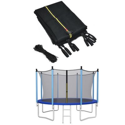 Ø366 cm Trampolin Ersatznetz für Gartentrampoline innenliegend Schwarz