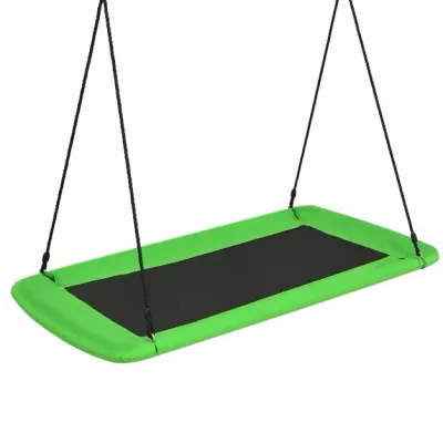 Nestschaukel 150x80cm Indoor &amp; Outdoor-Baumschaukel Grün