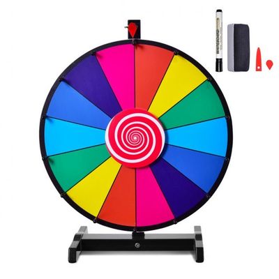 24&quot; Glücksrad für Lotterie Verlosungen Wortspiele Promotion