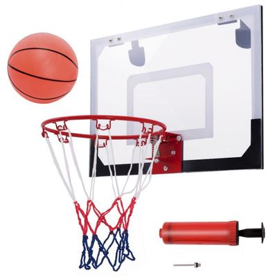 Basketballkorb Basketball-Set Kinder Backboard mit Ring und Netz 45 x 30 cm