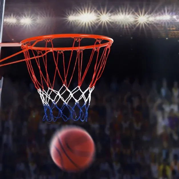 Basketballkorb zur Wandbefestigung Profi Dunking Orange-Rot