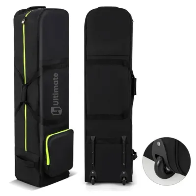 Weiche Golftasche mit Rädern &amp; Reissverschluss &amp; Schlüssel Wasserdichte Golf-Reisetasche