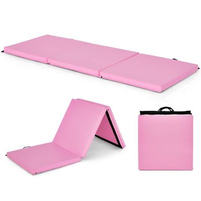 Weichbodenmatte Yoga Gymnastikmatte 180 x 60 x 5 cm Rosa