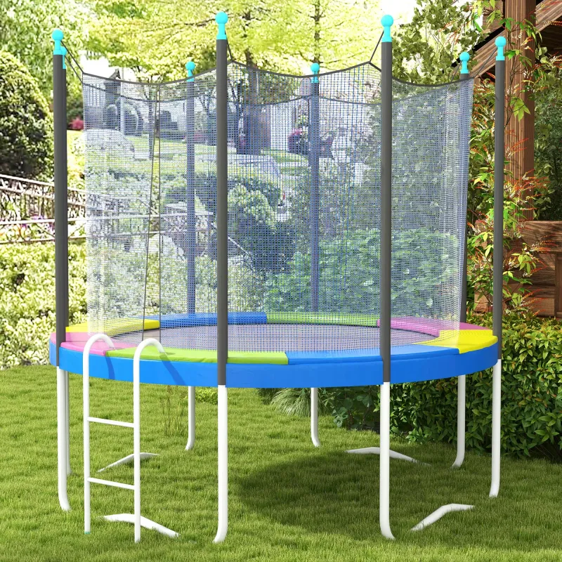 Ersatz-Randabdeckung für Trampoline, wasserfest, reissfest, Ø244 cm, bunt