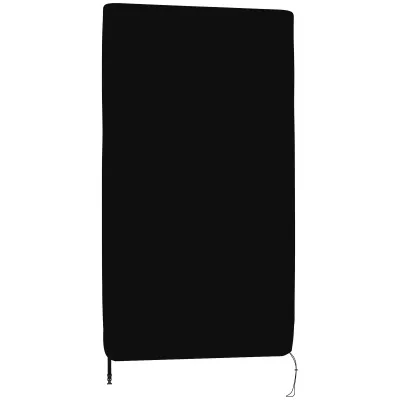 Abdeckung für Tischtennistisch, wasserdicht, UV-beständig, 275L x 153B x 5H cm, Schwarz