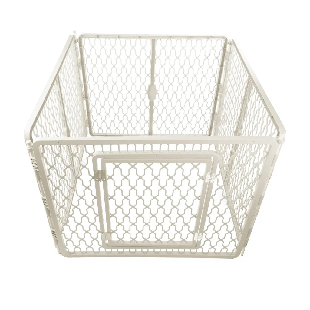 AFP Dog Play Pen 4 Panels Freilaufgehege Welpenauslauf Welpengitter