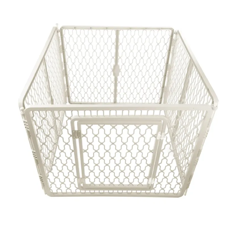 AFP Dog Play Pen 4 Panels Freilaufgehege Welpenauslauf Welpengitter
