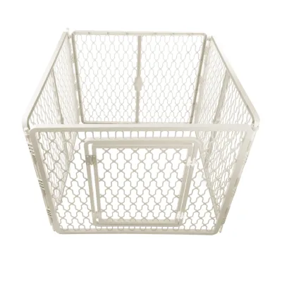 AFP Dog Play Pen 4 Panels Freilaufgehege Welpenauslauf Welpengitter