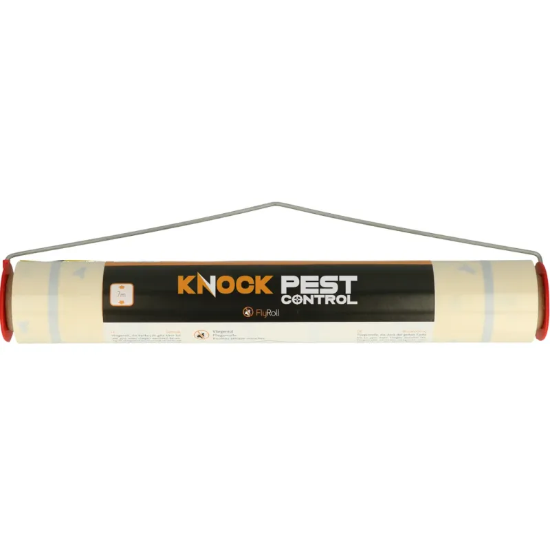 Knock Pest Fliegenkleberolle Gelb – 7 m – Fliegenfalle