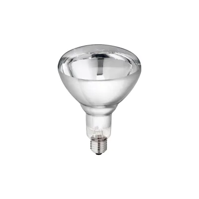 Wärmelampe Hartglas 150 W - Weiss