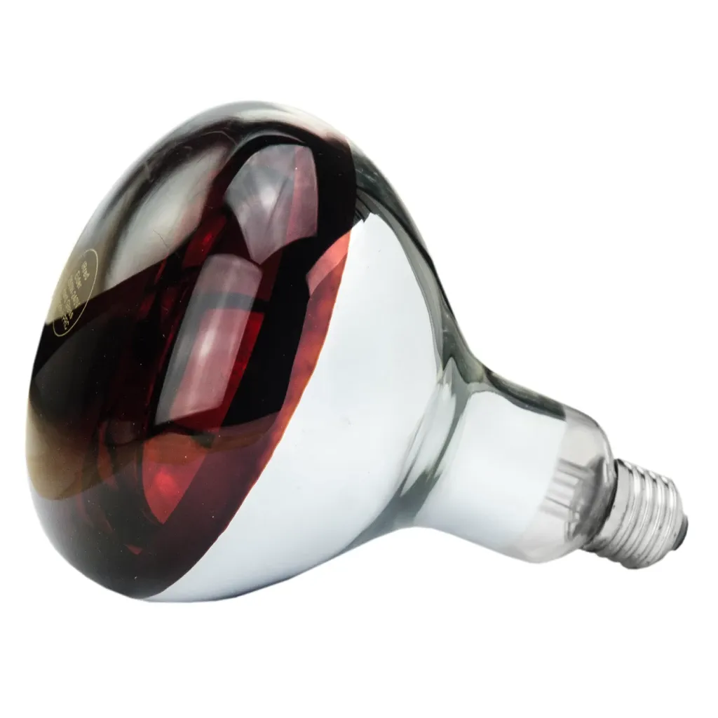 Wärmelampe Hartglas 250 W - Rot