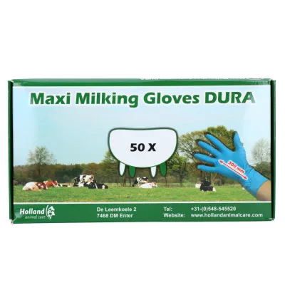 Melkhandschuhe DURA Maxi Milking Gloves 50 Stück