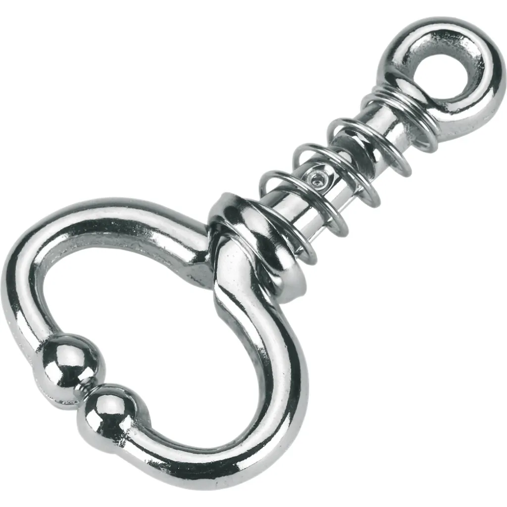 Nasenring / Bullen- und Kuhführring mit Feder