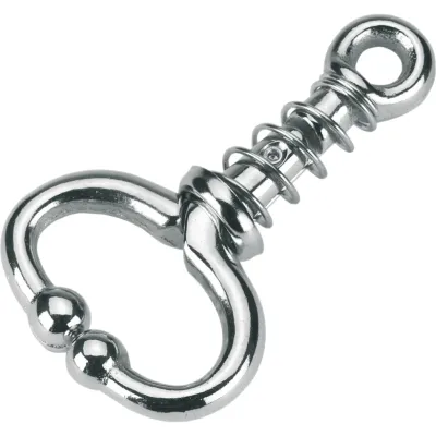 Nasenring / Bullen- und Kuhführring mit Feder