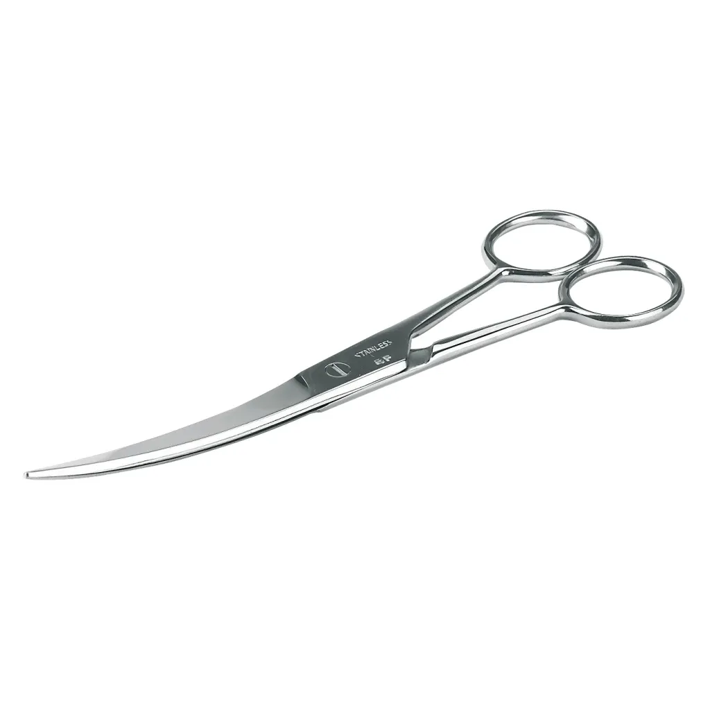 Vieh- und Pferdepflegeschere mit Krümmung 19 cm