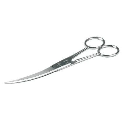 Vieh- und Pferdepflegeschere mit Krümmung 19 cm