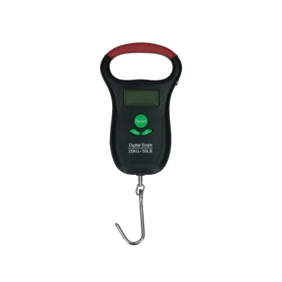 Digitale Hängewaage – 0,04 bis 25 kg – Mit Massband – Kalibrierfähig