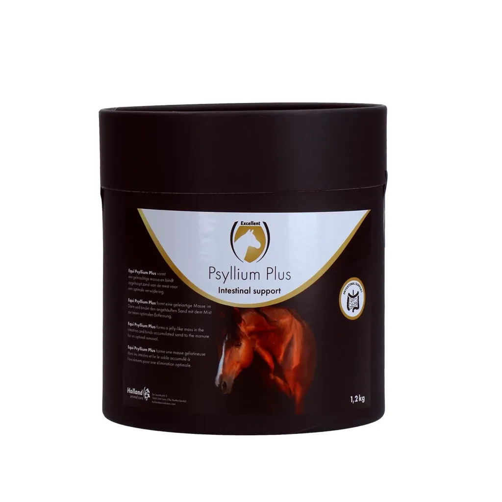 Excellent Pferde Psyllium Plus 1,2 kg - Unterstützt eine gute Darmfunktion