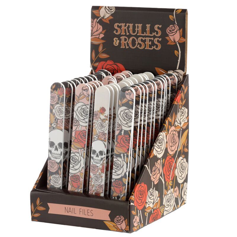 Skulls &amp; Roses Nagelfeile
